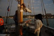 035. Préparation sur la voile arrière